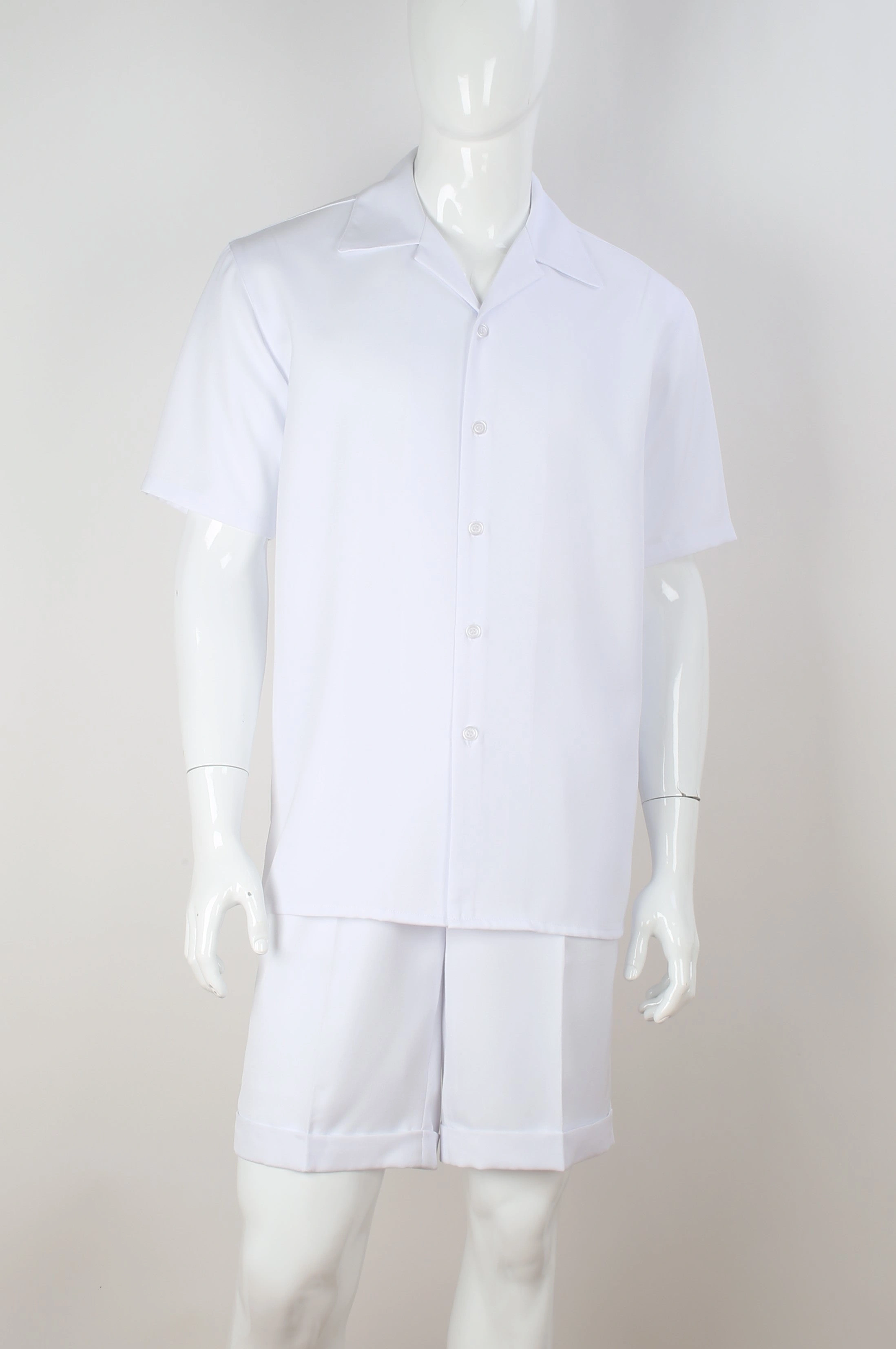 Royal Diamond White Shorts Set: Effortless Summer Style. Tee & Shorts Combo. Ready for sunshine and good times.